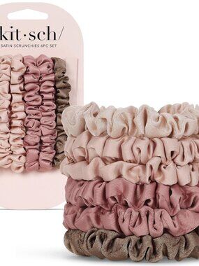 Satin Scrunchies for Women - No Crease Hair Ties for Girls | Scrunchies For All